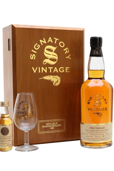 Dalmore 1965 Set With Glass & Miniature 35 Year Old