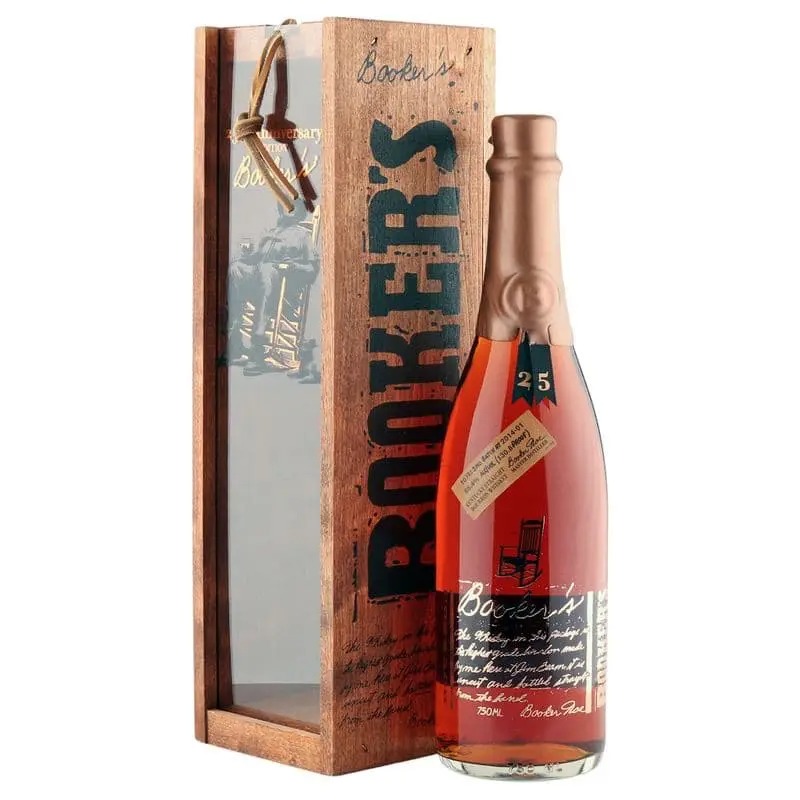 Booker's 10 Year Old, 25th Anniversary Edition Bourbon with Box
