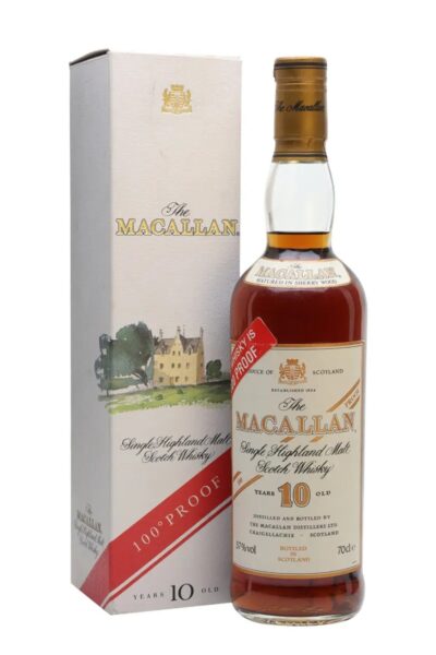 Macallan 10 Year Old 100 Proof Bot.1990s