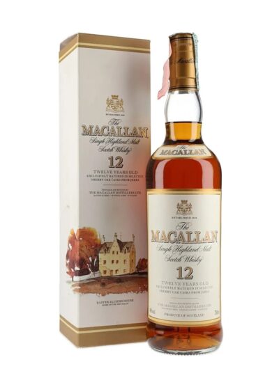 Macallan 12 Year Old Sherry Cask Bot.1990s