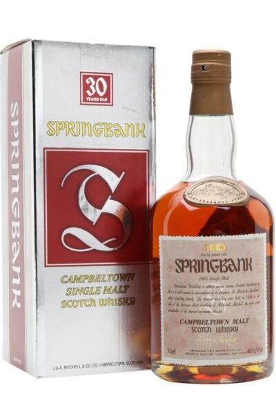 Springbank 30 Year Old Bot.1980s