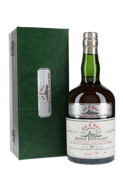 Brora 1972 30 Year Old Sherry Cask Old & Rare Platinum