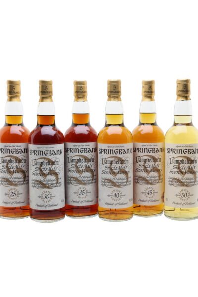 Springbank Millennium Collection 25 Year Old – 50 Year Old
