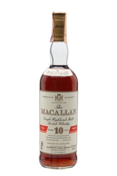Macallan 10 Year Old Full Proof Bot.1980s