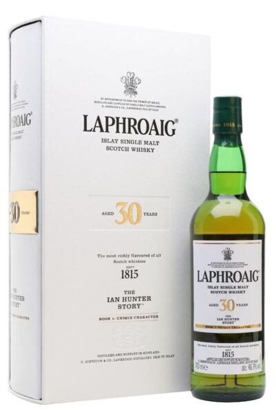 Laphroaig 30 Year Old The Ian Hunter Story Book 1 48.2% – Copy
